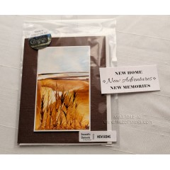 Encaustic Elements - New Home Greeting Card #21-08